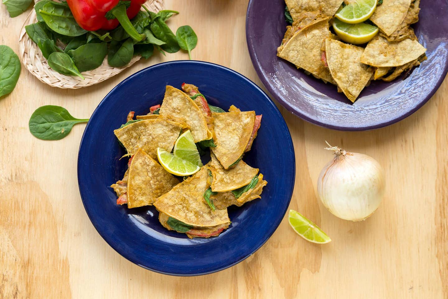 Caramelized Onion & Pepper Quesadillas