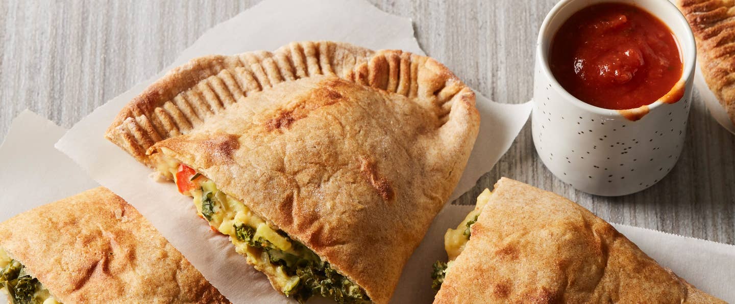 Air Fryer Vegan Calzones