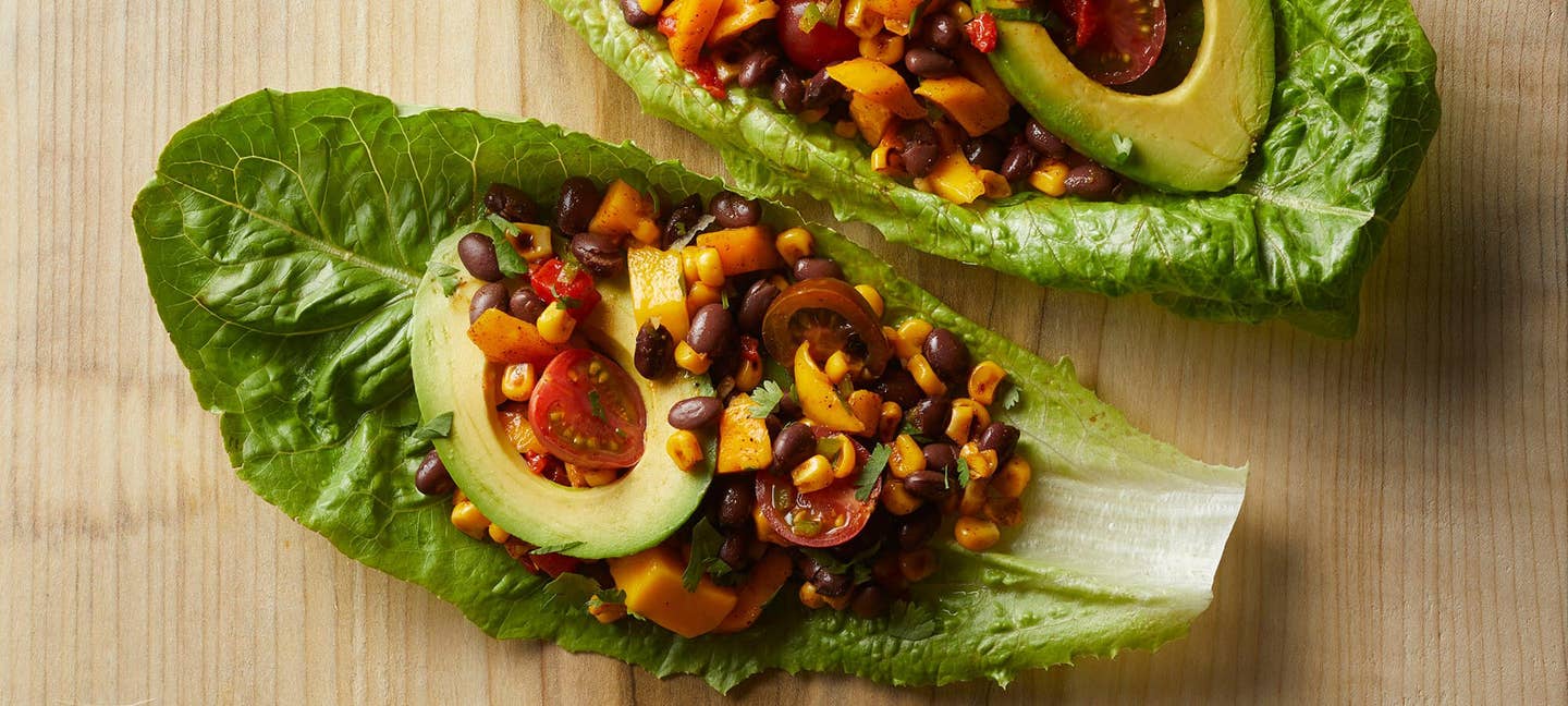 vegan lettuce cups