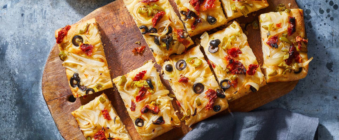 vegan focaccia