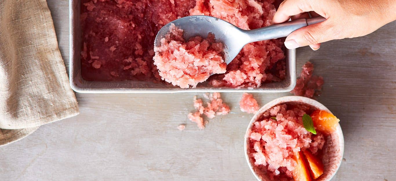 grapefruit granita