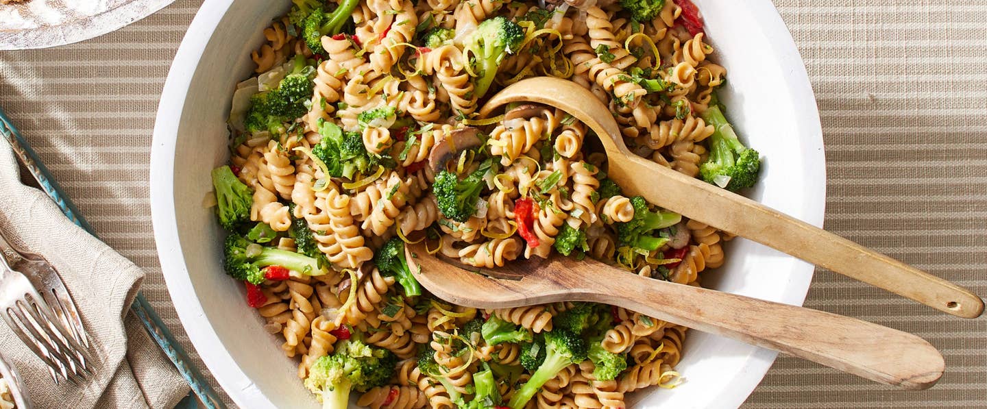 Lemon broccoli rotini