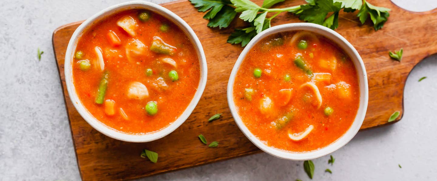 Roasted Tomato and Red Pepper Soup